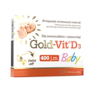 Witaminy i minerały - Olimp Gold-Vit® D3 Baby - 30 Kapsułek - miniaturka - grafika 1