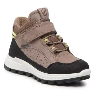 Buty dla chłopców - Trzewiki ECCO - Exostrike Kids GORE-TEX 76194260457 Black/Taupe/Taupe - grafika 1