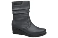 Botki damskie - Botki AXEL Comfort 4418 Marine Gold na Haluksy ocieplane Kosela Medic 9418 - miniaturka - grafika 1