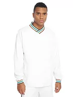 Kurtki męskie - Urban Classics Męska kurtka przejściowa Windbreaker Warm Up sweter w stylu kurtki przeciwdeszczowej do zakładania, wielokolorowy (Wht/Multicolor 00563), L - miniaturka - grafika 1