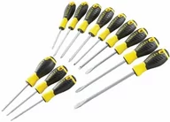 Śrubokręty - Stanley Tools sta060212 PH/SL/PZ/TX Essential zestaw wkrętaków  żółty/czarny (12) STA060212 - miniaturka - grafika 1