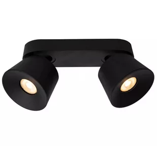 2-punktowa lampa sufitowa Trigono czarne reflektory do holu - Lampy sufitowe - miniaturka - grafika 1