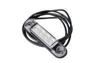 Akcesoria do przyczep i kamperów - Lampa Obrysowa Led Horpol Slim Biała - miniaturka - grafika 1