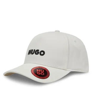 Czapka z daszkiem HUGO Jude 50533410 Beżowy - Czapki męskie - miniaturka - grafika 1