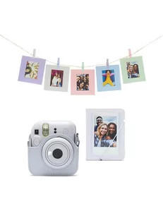 Fujifilm instax mini 12 Accessory Kit - Clay White - Akcesoria fotograficzne - miniaturka - grafika 1