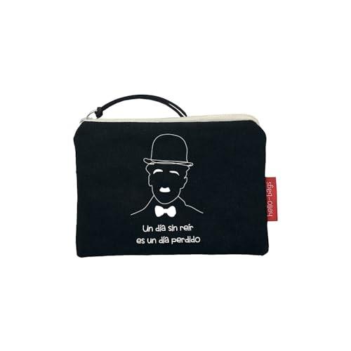 hello-bags. Torebka na monety/portfel/etui na karty na karty na zewnątrz: 100% bawełna z zamkiem błyskawicznym i wewnętrzną podszewką. W zestawie koperta na prezent Kraft Model: 