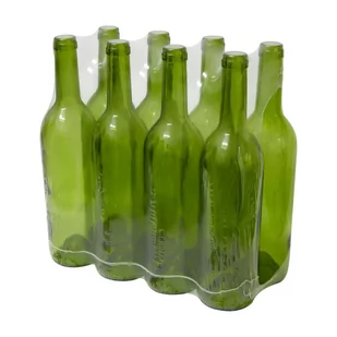 Butelka na wino 0,7 l oliwkowa - zgrzewka 8 szt - Domowy wyrób alkoholu - miniaturka - grafika 1