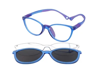 Crullé Kids Hiking C2 Clip-on BB - Okulary korekcyjne, oprawki, szkła - miniaturka - grafika 1