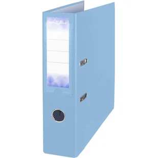 Segregator PETITE OFFICE A4/75mm pastelowy niebieski PO54607 STRIGO - Segregatory - miniaturka - grafika 1