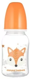 Canpol Butelka wąska 120ml 11/851ora - Butelki dla niemowląt - miniaturka - grafika 1