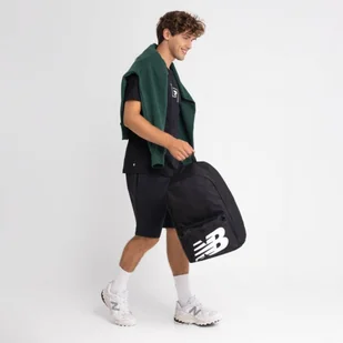 Plecak New Balance Logo Bk LAB23 (kolor Czarny, rozmiar uniwersalny) - Plecaki - miniaturka - grafika 6