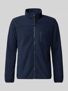 Kurtka polarowa ze stójką i detalem z logo - Kurtki męskie - miniaturka - grafika 1