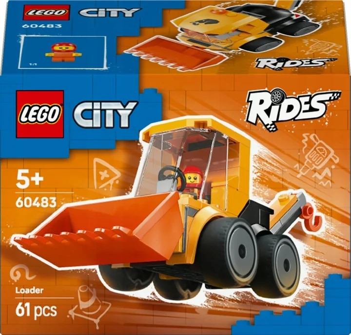 LEGO CITY POJAZDY - ŁADOWARKA KOŁOWA 60483