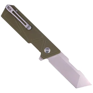 Nóż składany Kubey Avenger Outdoor Green G10, Bead Blasted D2 (KU104B) - Noże - miniaturka - grafika 3