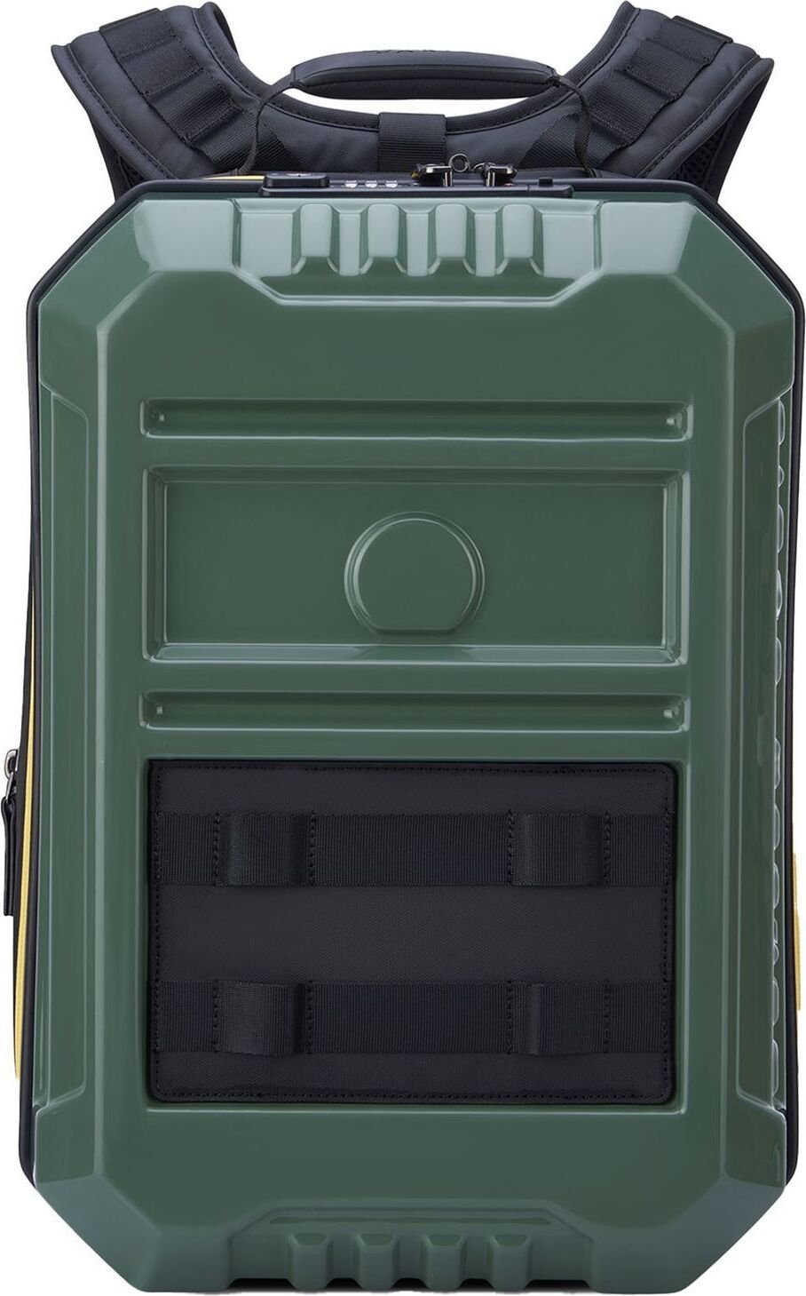 Plecak DELSEY PARIS Rempart Expandable Hybrid Backpack 22L Army ciemnozielony