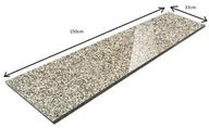 Kostki brukowe i krawężniki - Parapet Stopnica granitowa beż polerowana G682 150x33x2 - miniaturka - grafika 1