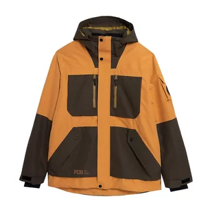 Kurtka snowboardowa męska 4F M314 orange S - Kurtki narciarskie - miniaturka - grafika 1