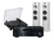 Zestawy stereo - Yamaha R-N803D (czarny) + LPW50PB (czarny) + 603 S2 (biały) - miniaturka - grafika 1