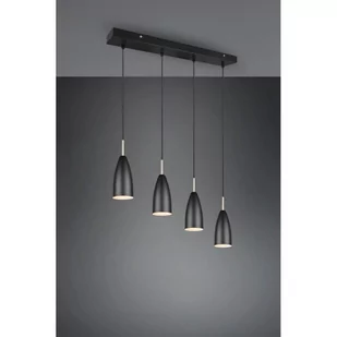 RL Farin lampa wisząca 4-punktowa czarna R30694032 R30694032 - Lampy sufitowe - miniaturka - grafika 1