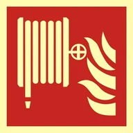 Sprzęt przeciwpożarowy - Zp-02 Iso Znak Ppoż Bhp 15X15 - Hydrant Wewnętrzny - miniaturka - grafika 1