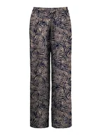Spodnie damskie - Bestseller A/S Damskie spodnie Onlnova Life Palazzo Pant PTM, Night Sky/AOP:427 Mila Leaf, 42, Night Sky/Aop:427 Mila Leaf, 42 - miniaturka - grafika 1