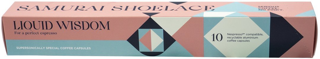 Samurai Shoelace - kawa w kapsułkach Liquid Wisdom - 10 kapsułek