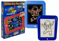 Zabawki interaktywne dla dzieci - ﻿Magiczny Tablet MAGIC PAD LED Znikopis Tablica 3D Świeci Neon - miniaturka - grafika 1