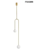 Lampy sufitowe - MOOSEE lampa wisząca LOW złota - miniaturka - grafika 1