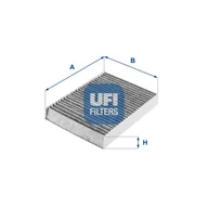 Filtry kabinowe - Filtr, wentylacja przestrzeni pasażerskiej UFI Filtry 54.245.00 - miniaturka - grafika 1