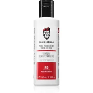 Farby do włosów i szampony koloryzujące - Slick Gorilla Hair Colour farba do włosów dla mężczyzn Red 100 ml - miniaturka - grafika 1