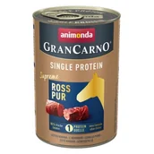 Mokra karma dla psów - animonda GranCarno Adult Single Protein Czysta konina 12x400 g - miniaturka - grafika 1