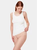 Koszulki i topy damskie - Triumph Top Katia Basics_01 Shirt 02 X 10217969 Biały Slim Fit - miniaturka - grafika 1