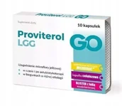 Układ pokarmowy - SALVUM Proviterol LGG GO 10 kapsułek  3605021 - miniaturka - grafika 1