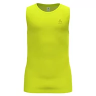 Koszulki sportowe męskie - Odlo Męska koszulka Bl Top Crew Neck Tank Active F-Dry Light z AFFE, Evening Primrose, L - miniaturka - grafika 1