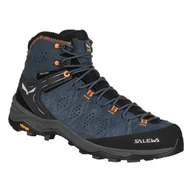 Buty trekkingowe męskie - Buty trekkingowe męskie Salewa ALP TRAINER 2 MID GTX niebieskie 00-0000061382_8675 - miniaturka - grafika 1