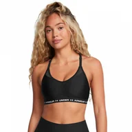 Bielizna sportowa damska - Biustonosz treningowy Under Armour UA Crossback Low Bra - czarny - UNDER ARMOUR - miniaturka - grafika 1