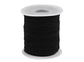 Pasmanteria - Guma Płaska 3 Mm ( 1 Mb ) Czarna - miniaturka - grafika 1
