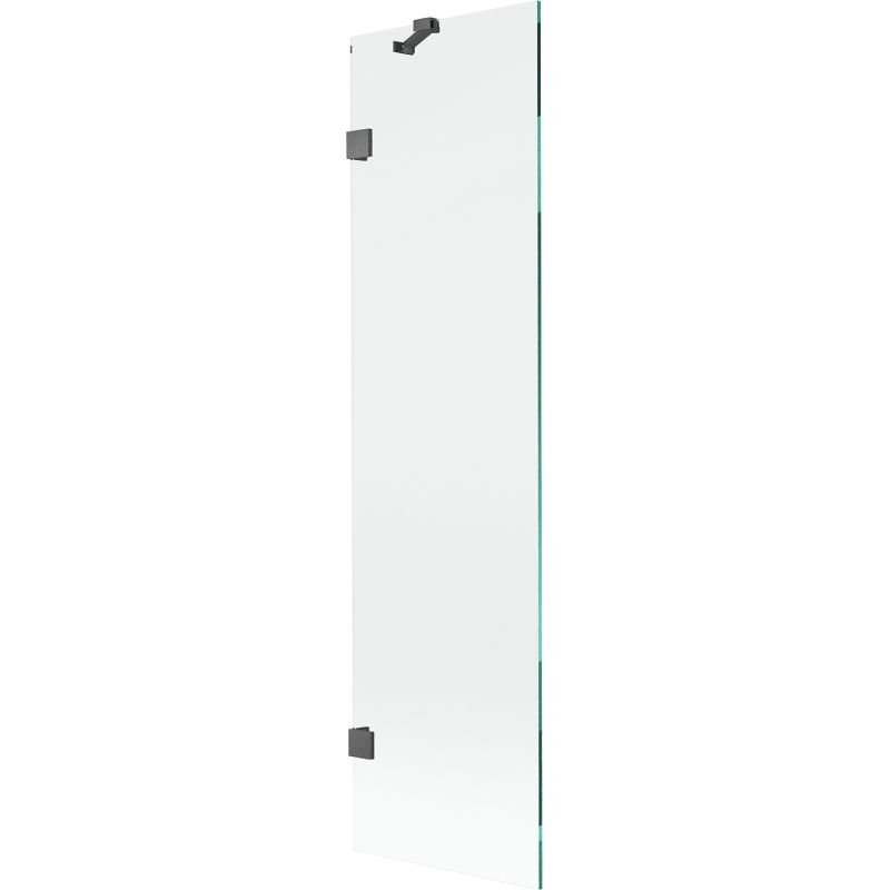 Mexen Lunar parawan nawannowy 1-skrzydłowy 50 x 150 cm, transparent, gun gray szczotkowany - 897-050-000-66-00