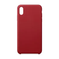 Etui i futerały do telefonów - ECO Leather skórzane etui pokrowiec ze skóry ekologicznej iPhone XS / iPhone X czerwony - miniaturka - grafika 1