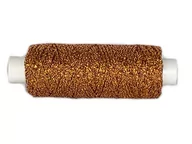 Pasmanteria - kufer-pasmanteria.pl Nici / Sznurek Metalizowany (1szt) Ciemny Złoty 20461684_20220510124351 - miniaturka - grafika 1