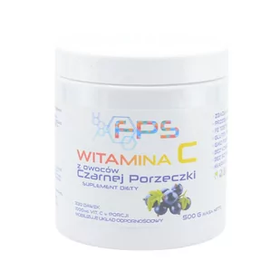 Witamina C z Czarnej Porzeczki 500g FPS - Witaminy i minerały - miniaturka - grafika 1