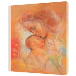 Obraz religijny na płótnie Matka Boża i Dzieciątko Jezus - Ikony i obrazy sakralne Obraz religijny na płótnie Matka Boża i Dzieciątko Jezus - Ikony i obrazy sakralne - miniaturka - grafika 1