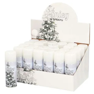 Śnieg w sprayu - Ozdoby bożonarodzeniowe - miniaturka - grafika 1