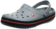 Moda i Uroda OUTLET - Crocs Crocband chodaki dla dorosłych, uniseks, Light Grey Navy, 36/37 EU - miniaturka - grafika 1