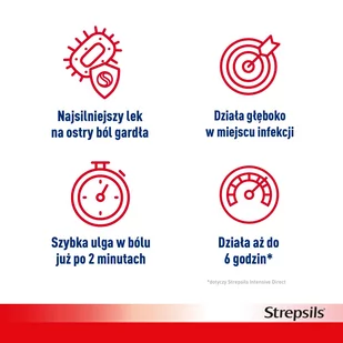 Boots Healthcare Strepsils Intensive 24 szt. - Przeziębienie i grypa - miniaturka - grafika 2