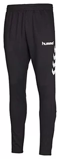 Spodnie i spodenki dla chłopców - Hummel Hummel Spodnie chłopięce Core Football czarny czarny 128 132165-2001 - grafika 1