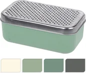 Siekacze tarki i szatkownice - TARKA Z POJEMNIKIEM 4 RODZAJE18X11X7,5CM - miniaturka - grafika 1