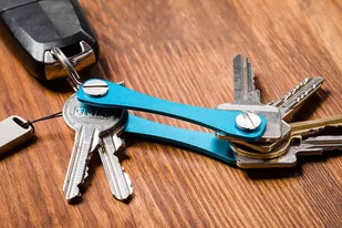 Key organizer / organizer do kluczy - NIEBIESKI - Szafki na klucze - miniaturka - grafika 1