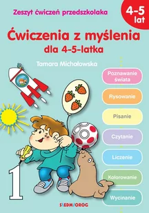 Ćwiczenia z myślenia dla 4-5-latka Nowa - Baśnie, bajki, legendy - miniaturka - grafika 1