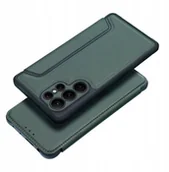 Etui i futerały do telefonów - Kabura RAZOR Book do SAMSUNG S25 Plus ciemnozielony - miniaturka - grafika 1